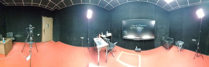 Panaromic View of Studio Lights